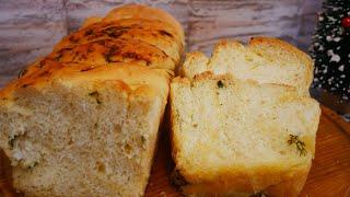 Этот ХЛЕБ заменит ПАМПУШКИ. ЧЕСНОЧНЫЙ ХЛЕБ. Выпечка как пух рецепт