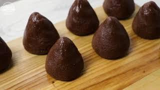 Берем БАНКУ СГУЩЕНКИ и ПЕЧЕНЬЕ: готовим замечательные  новогодние пирожные - «СОСНОВЫЕ ШИШКИ»