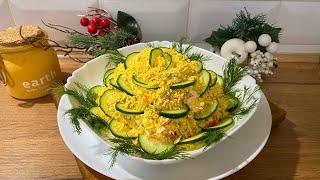 ПОТРЯСАЮЩИЙ САЛАТ С КРАБОВЫМИ ПАЛОЧКАМИ К НОВОГОДНЕМУ СТОЛУ / Irina Belaja