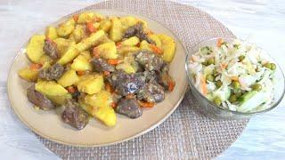 Печень больше НЕ жарю ❗Наивкуснейшие ЖАРКОЕ с куриной печенью❗