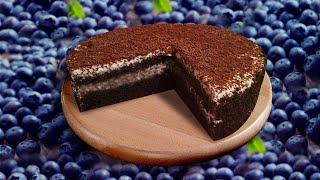 Торт черемуховый. Бисквит на ржаной муке для диабетика и правильного питания