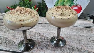 Кофе сахар и вода Потрясающий десерт за 5 минут без сливок и желатина