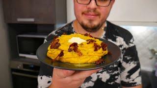 ГОРОХОВАЯ КАША с БЕКОНОМ. Вкусное ГОРОХОВЕ ПЮРЕ. Рецепт.