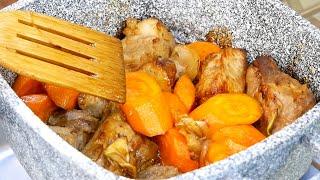 Жаркое из свинины / Жаркое по-домашнему / Жаркое рецепт/ Соус