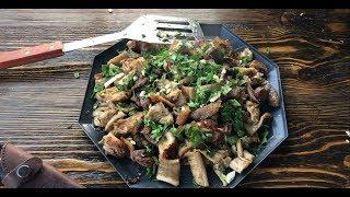 Как приготовить требуху, требуха в казане, шашлык, рубец, коровий желудок, простой рецепт от Рината