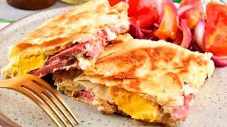 ЯЙЦА завернул в ЛАВАШ и посмотрите, ЧТО ПОЛУЧИЛОСЬ! Быстрый завтрак за 5 минут