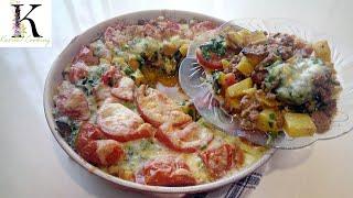 Հրաշք կերակուր կարտոֆիլով և մսով / Замечательное блюдо с картофелем и мясом