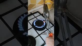 Готовим печенье на газу в старой советской форме????