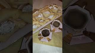 слойки с джемом из слоеного бездрожжевого теста,РЕЦЕПТ НА КАНАЛЕ,շերտավոր խմորով և ջեմով կարկանդակ