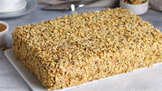 Готовлю в Армении! Часть 4/ ТОРТ МУЖСКОЙ ИДЕАЛ рецепт/ Ореховый торт с медом/ ВКУС ДЕТСТВА