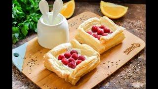 Слойки с маскарпоне