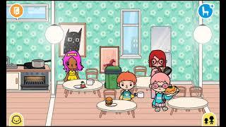 сделала кафе в токе боке⭐