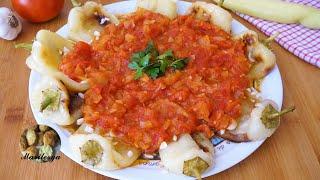 ПЕРЕЦ ПО-МОЛДАВСКИ, вкусный сладкий перец с томатами! Простая Овощная закуска!