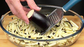 Ich mache diese Auberginen alle drei Tage! Abendessen in 10 Minuten! Schnell und einfach❗