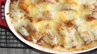 Моя семья в восторге от этого блюда! Croque Monsieur Bake по рецепту канадского шефа Анны Олсон.