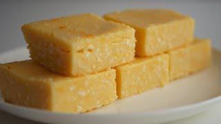 Лимонно-кокосовая запеканка/десерт