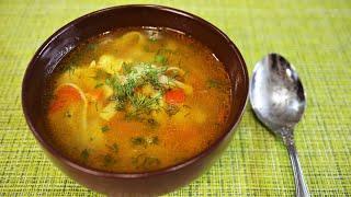 Разгрузочный, полезный и очень вкусный суп после праздников!!! Панацея для желудка, ПП рецепт!