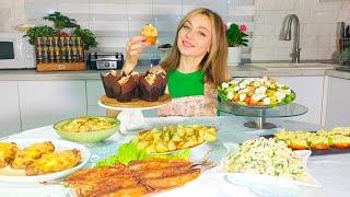 Меню на 8 марта на праздничный стол за 3 часа Шикарный стол