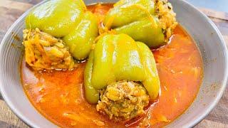 ИДЕАЛЬНЫЙ РЕЦЕПТ ФАРШИРОВАННЫХ ПЕРЦЕВ!