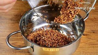 Вот как нужно готовить ГРЕЧКУ! ТРИ удивительных БЛЮДА из самой ОБЫЧНОЙ ГРЕЧКИ