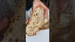 Трендовый узор на хлебе #тартин #домашнийхлеббездрожжей #домашнийхлеб #хлебназакваске #узорнахлебе