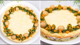 НОВИНКА!!! САЛАТ на НОВЫЙ ГОД 2021 - Всегда съедается ПЕРВЫМ! Новый Салат на НОВОГОДНИЙ СТОЛ 2021