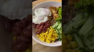 Боул на завтрак, идея сытного и вкусного приготовления боула #рецепт #готовимдома