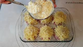 Обожаю Этот Рецепт! Как Вкусно Приготовить Стожки из Фарша!