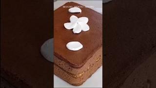 Без духовки I Шоколадный торт с маршмеллоу ???????????? воздушный как суфле I #shorts I @VkusnoProst