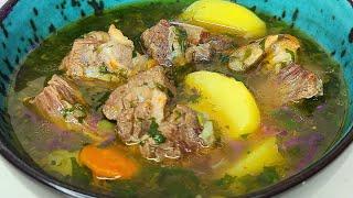 НАВАРИСТЫЙ СУП ИЗ ГОВЯЖЬИХ РЁБЕР ???? #shorts