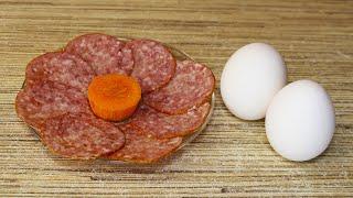 Вот что можно приготовить на скорую руку! Вкусно и аппетитно! Простой рецепт