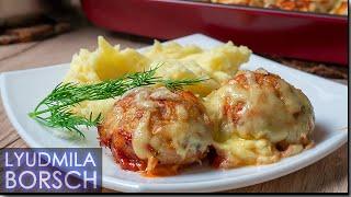 Вкусный ужин на большую семью из ПРОСТЫХ продуктов! Весь СЕКРЕТ В ВКУСНОЙ ЗАЛИВКЕ!!!