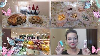 Заливной пирог с грибами/Тестируем новые помады/EVELINE/Vivienne Sabo/Любимые конфеты ROSHEN/Украина