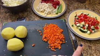 Вегетарианский суп, как готовю я.