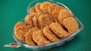 Батат. Рецепт в панировке. Десерт к чаю или молочным напиткам ????