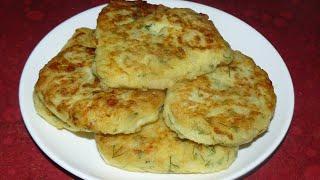 Картофельные котлеты с чесноком и укропом. Ммм... вкуснятина.