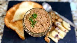 Паштет из печени. Печеночный паштет из куриной печени. Печень рецепт.