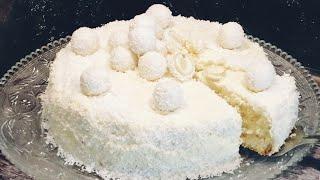 Торт РАФАЭЛЛО фантастически нежный и ВКУСНЫЙ! Шикарный ТОРТ на День Рождения и на ПРАЗДНИК!