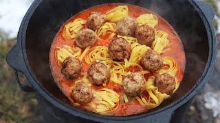 ВКУСНОЕ БЛЮДО ИЗ ФАРША И МАКАРОН В ОДНОМ КАЗАНЕ