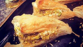 Слоеные пирожные со сливками????по особому ливанскому рецепту