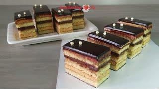 Торт "Опера" - шоколадно-кофейный десерт | Opera cake Recipe | LoveCookingRu