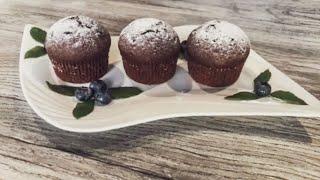 ШОКОЛАДНЫЕ МАФФИНЫ очень простой и вкусный рецепт .