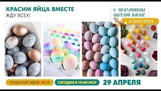 Эфир "Красим яйца вместе!"