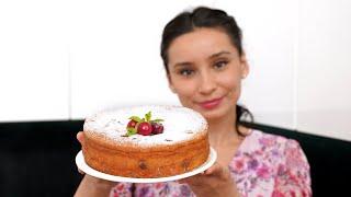 Пирог за КОПЕЙКИ -  БЕЗ молока и сливочного масла! ОЧЕНЬ вкусный пирог с ягодами