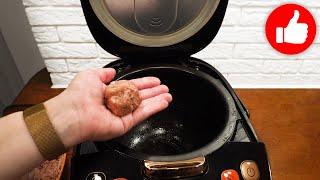 Перемешайте фарш с картошкой! Век живи век учись! Долго искала этот рецепт фрикаделек в мультиварке!