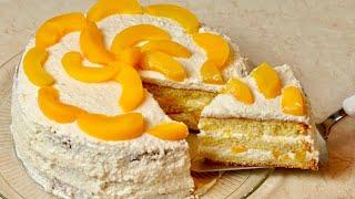 Очень Простой и Вкусный ТОРТ со сметанным кремом! Бомбический Домашний ТОРТ!