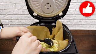 Что На Ужин: капустная запеканка с курицей в мультиварке! Очень вкусный, простой, быстрый рецепт