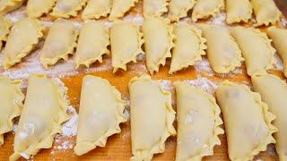 Удачное тесто для вареников! ВАРЕНИКИ с ВИШНЕЙ не развариваются и не текут!