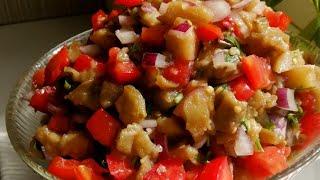 ВКУСНЯТИНА / САЛАТ из БАКЛАЖАН / ПРОСТОЙ РЕЦЕПТ / ЗАПЕЧЁННЫЕ Баклажаны  / БЮДЖЕТНОЕ БЛЮДО