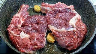 Как правильно пожарить мясо. Жарим мясо на сковороде. Рецепт приготовления говяжьего стейка